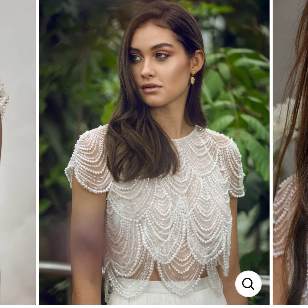 Catherine Deane Monique Bridal top